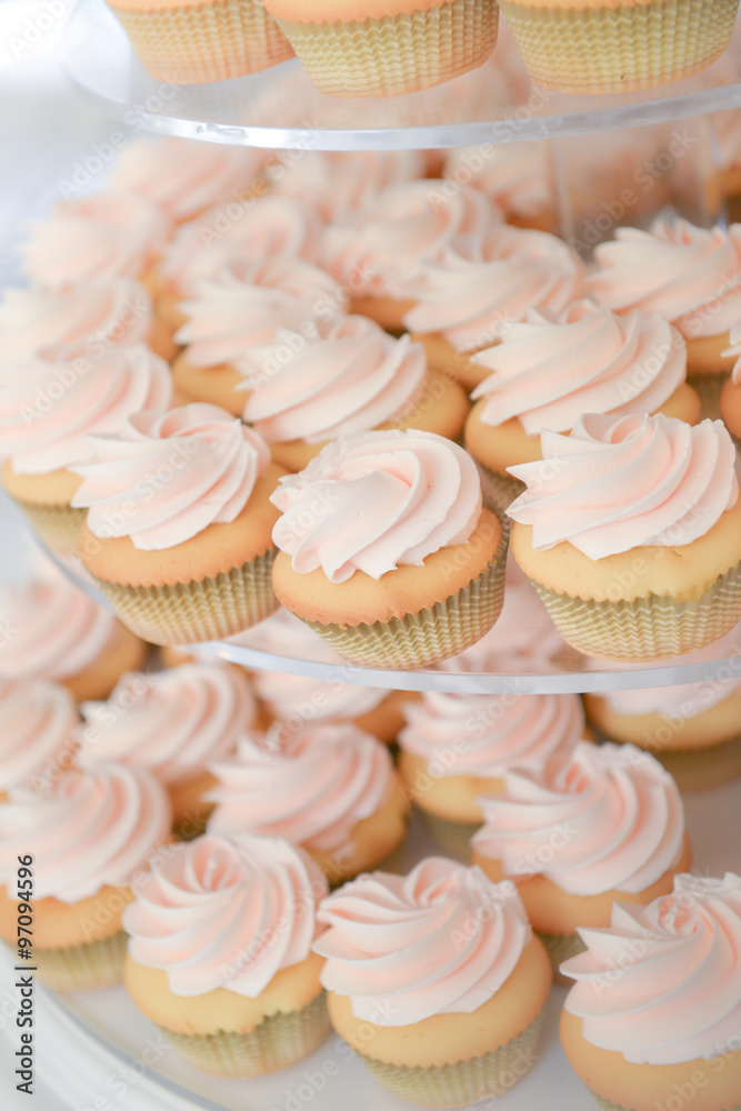 Cupcake in wedding party