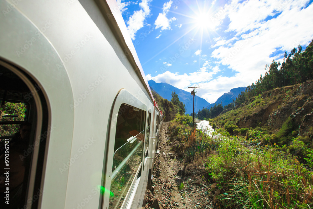 The train to Machu Picchu.