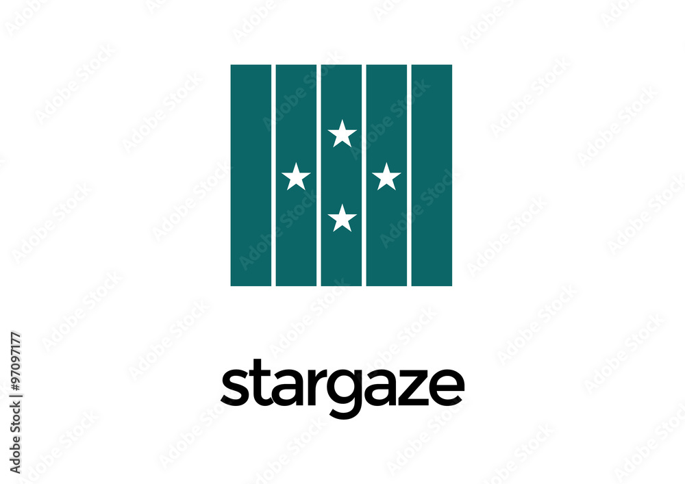 Square Star Line Logo