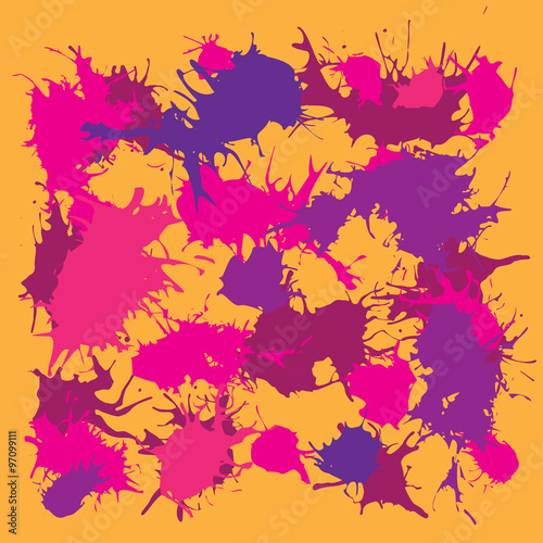 Ink splash blotch, grunge background