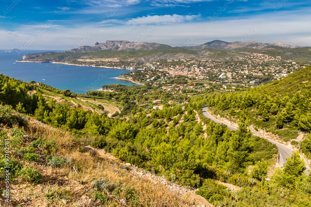 Cassis City And Surrounding Nature -Cassis,France