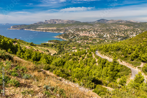 Cassis City And Surrounding Nature -Cassis,France photo