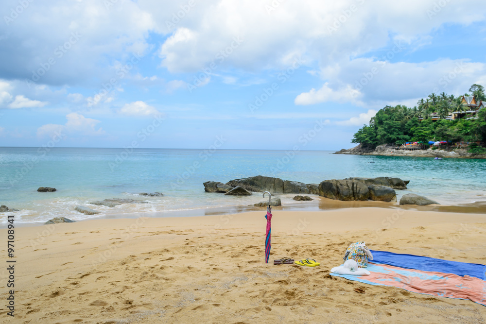 Obraz premium Laem Singh Beach,Phuket Thailand