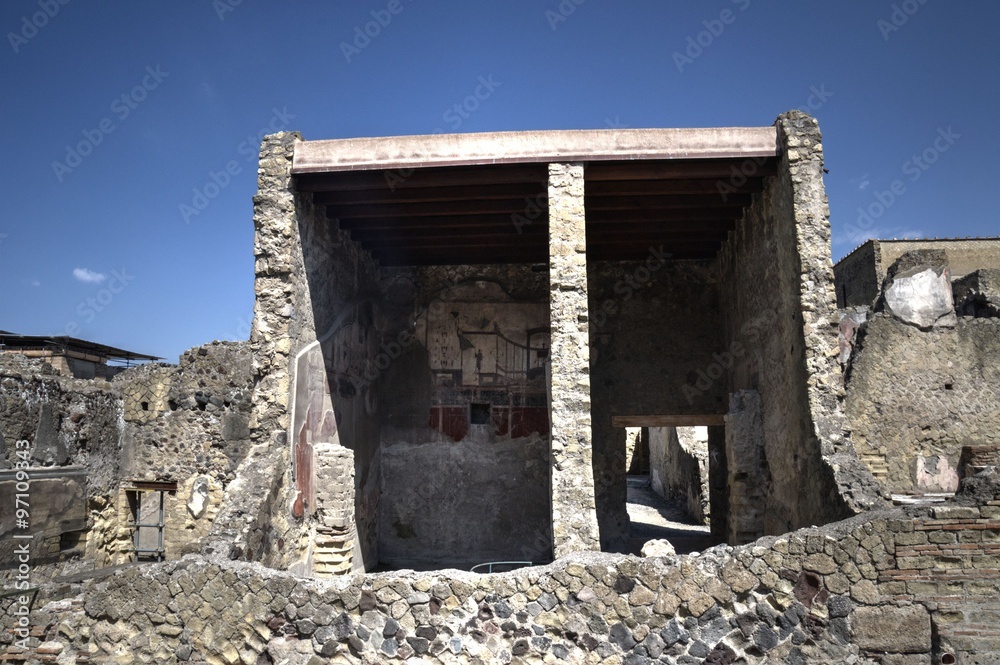 Herculaneum in Italy