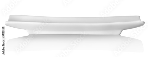 Rectangular plate isolated