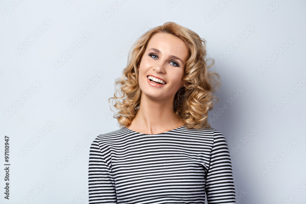 Concept for emotional young woman Concept for emotional young woman