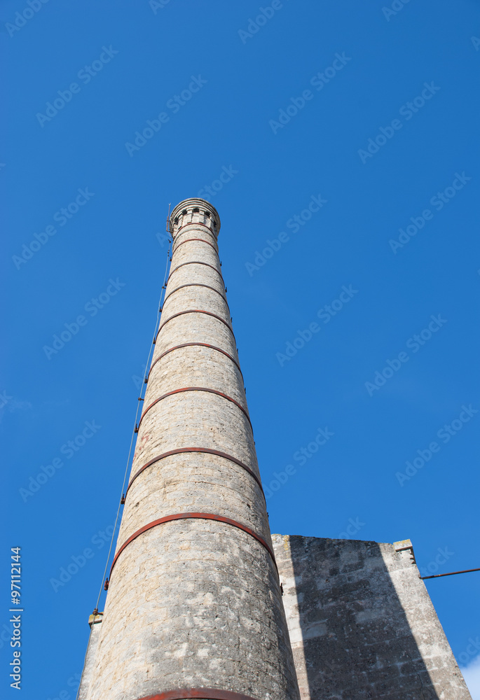 Smokestack from Below