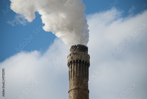 Active Smokestack in the Sky