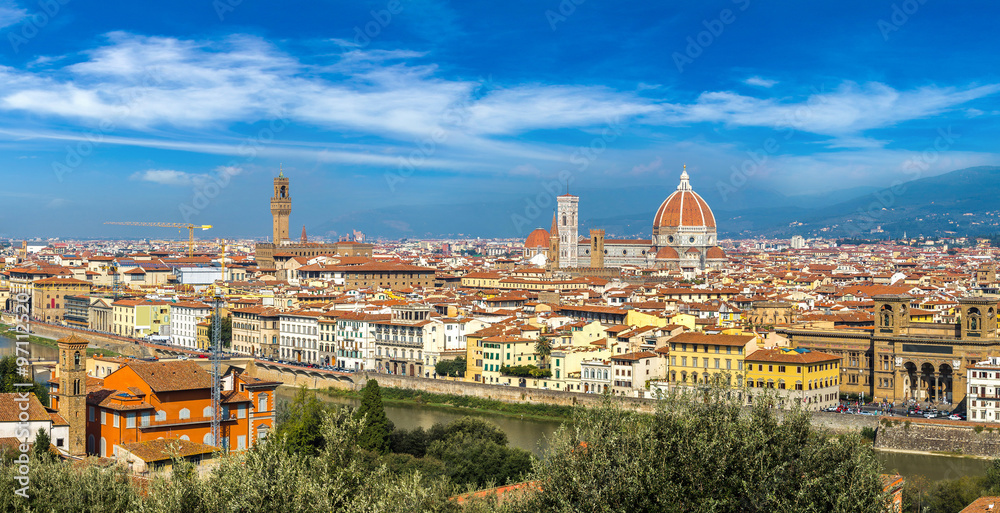 Obraz premium Panoramic view of Florence