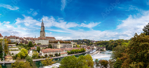 Bern and Berner Munster cathedral