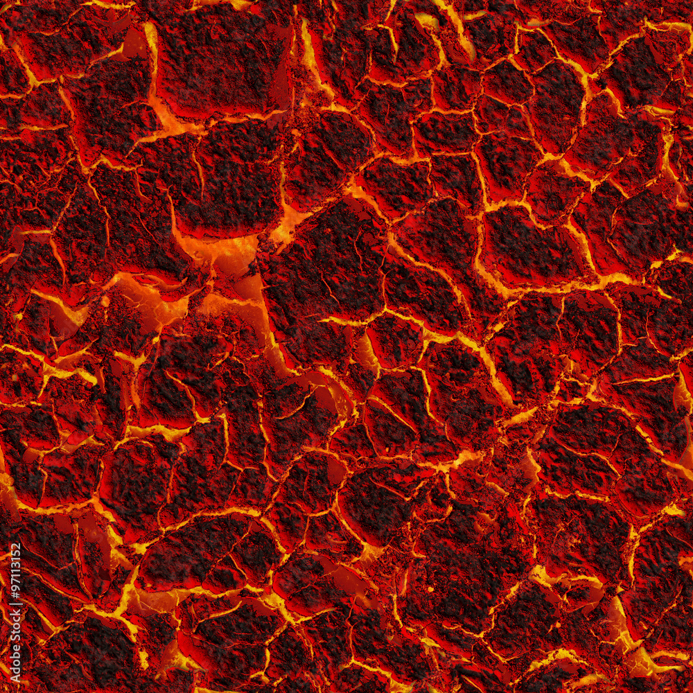 Volcanic lava. Seamless image Stock Illustration | Adobe Stock