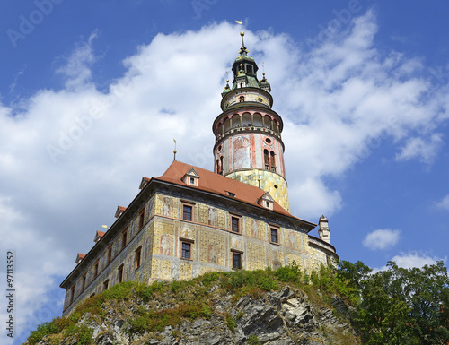 Castle of Cesky Krumlov, South Bohemia, Czech Republic photo