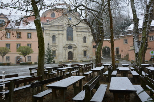 Kloster Weltenburg im ersten Winterkleid © hecht7