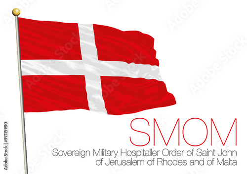smom flag, sovereign military order of malta