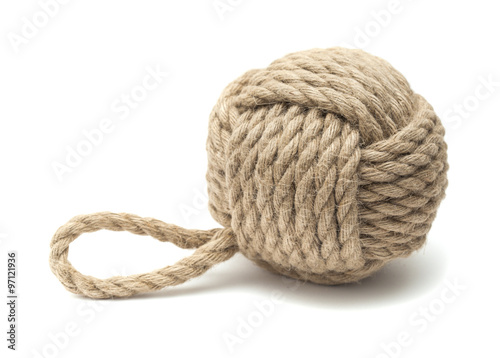 Konstfotografi Monkey fist ornamental knot