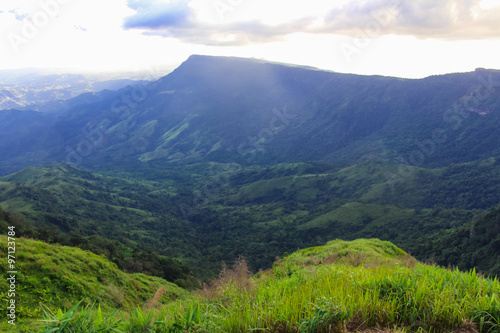 Landscape at Phu Tub Berk in Phetchabun  Province,Thailand.