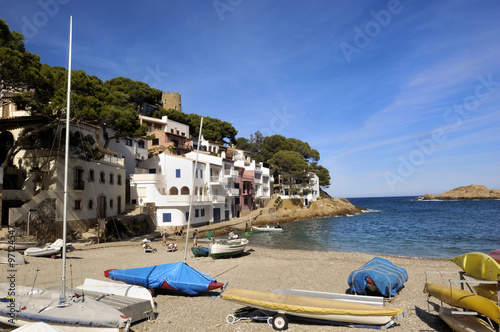Sa Tuna beach in Begur, Girona province, Catalonia, Spain