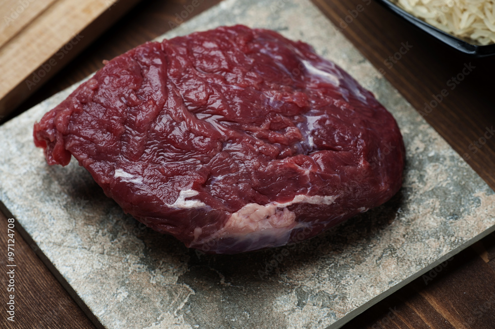 Raw meat beef Raw meat beef