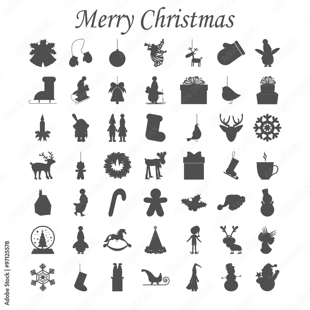 Obraz premium Christmas Set