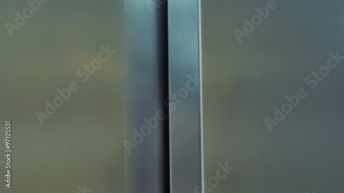 Exiting and entering the elevator
