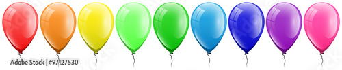 Bunte Ballons