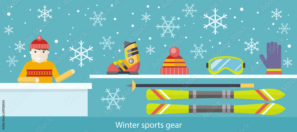 Winter Sports Gear Ski and Accessories