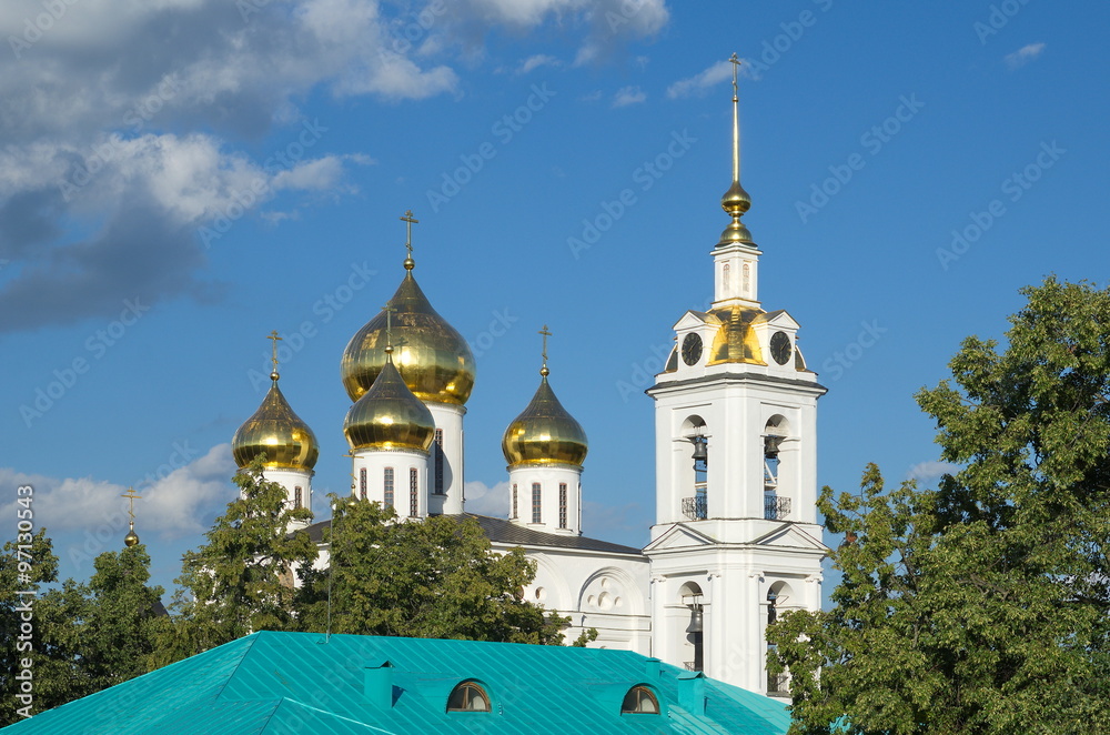 Dmitrov, Russia, Uspensky cathedral in Dmitrov Kremlin Dmitrov, Russia, Uspensky cathedral in Dmitrov Kremlin