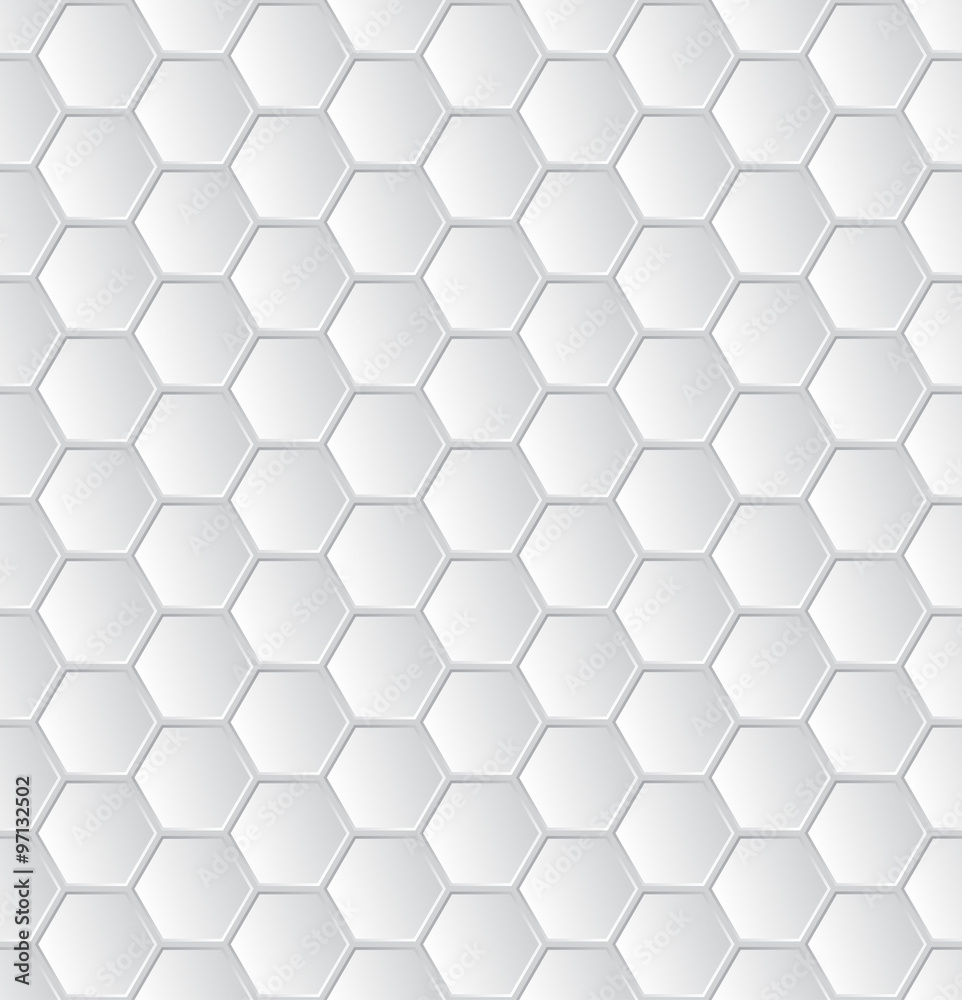 Abstract white hexagon pattern wallpaper Abstract white hexagon pattern wallpaper