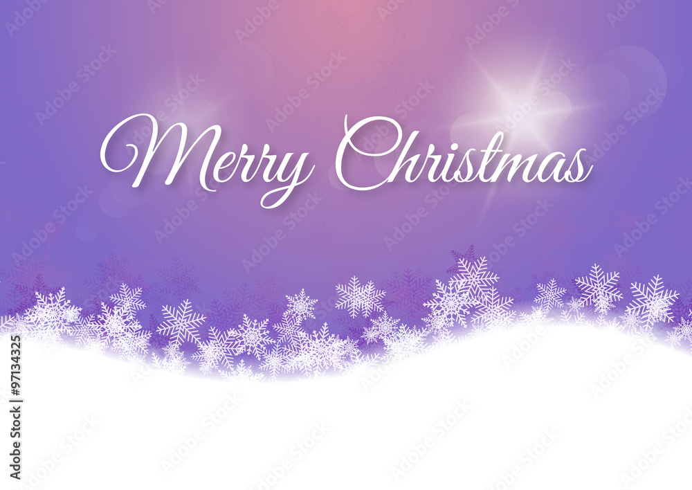 Vector illustration Merry Christmas. Abstract background with li