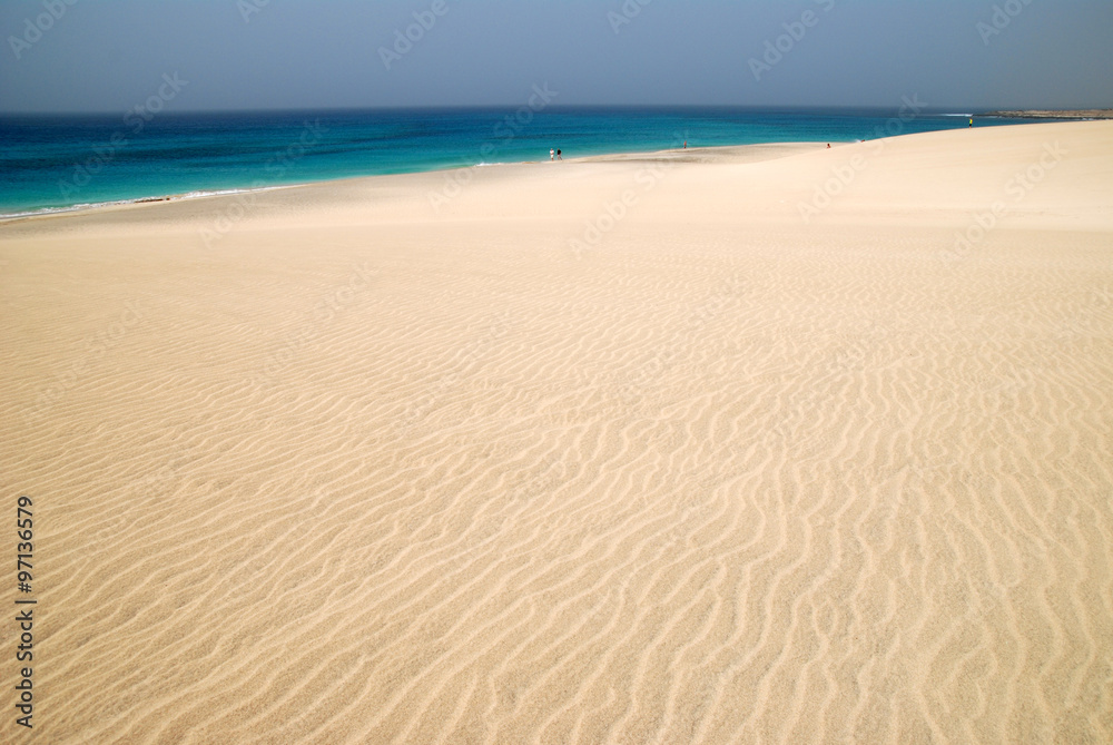 Sandstrand auf Sal, Kapverdische Inseln