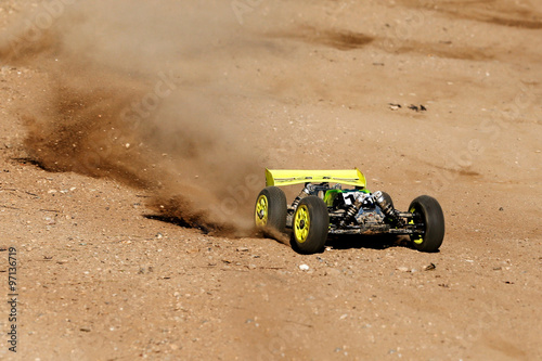 rc model rally race