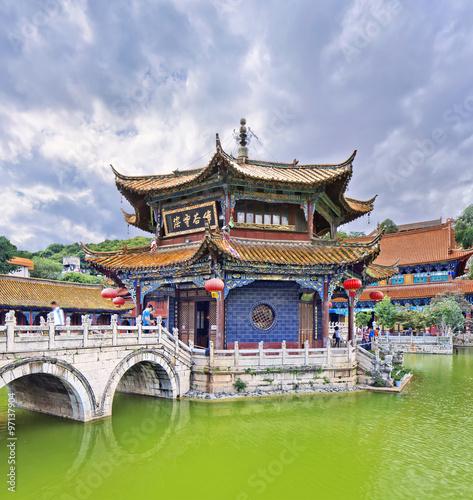 Iconic Yuantong Temple, Kunming, Yunnan Province, China © tonyv3112