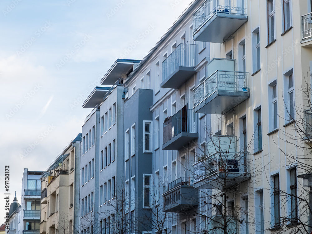 Obraz premium house at prenzlauer berg, berlin