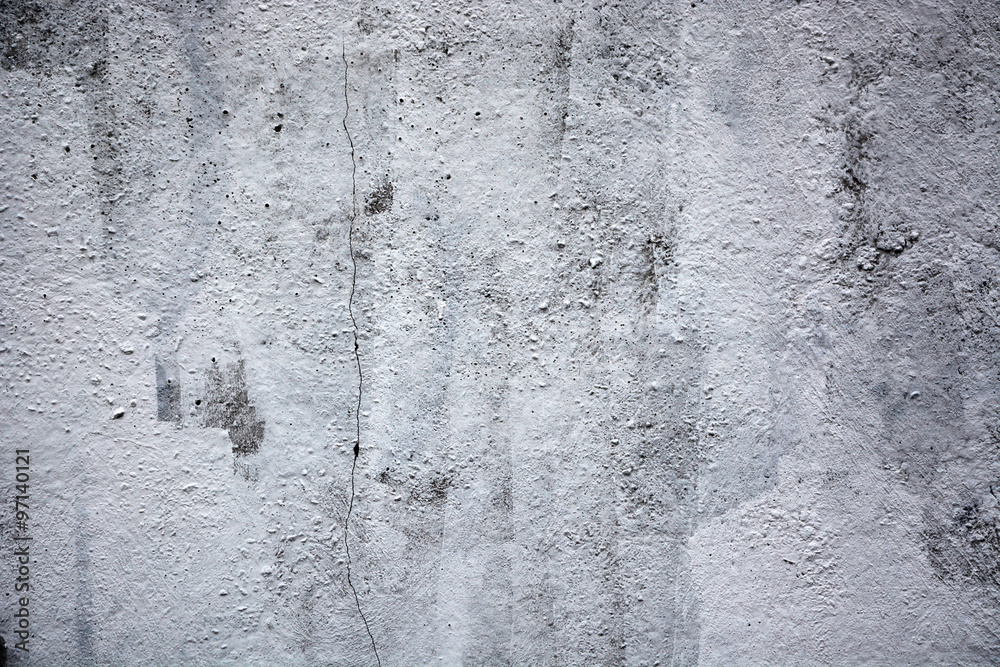 Obraz premium Texture, Background. White metal rusty painted plate