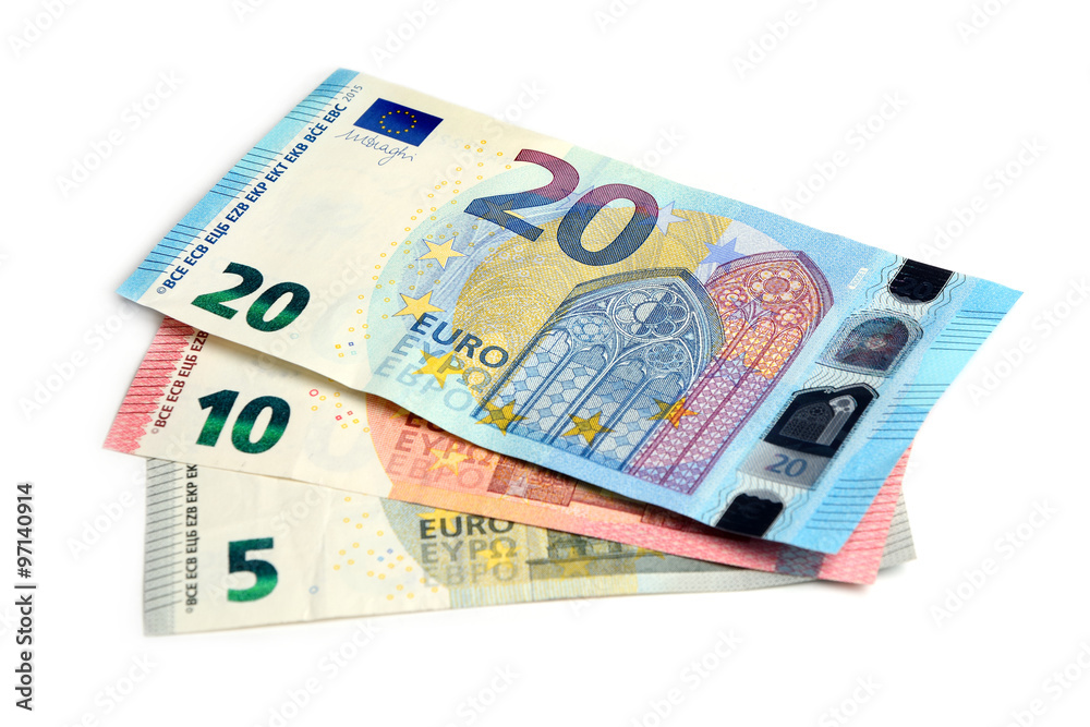 neue 20 Euro-Scheine freigestellt neue 20 Euro-Scheine freigestellt