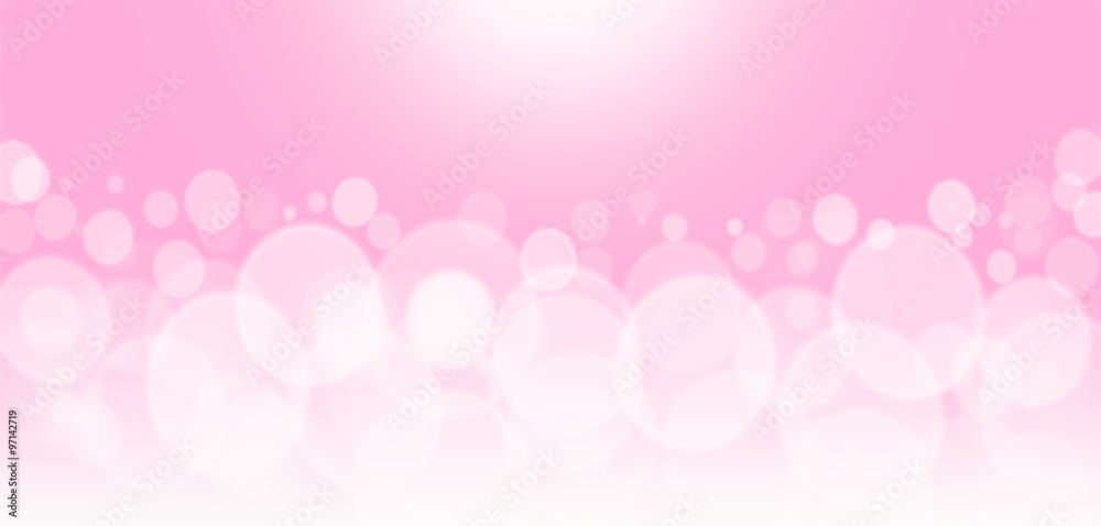 White and Pink banner background