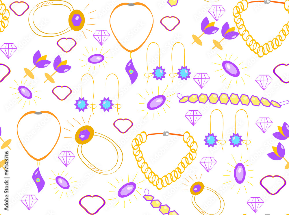 The pattern of the jewelry. The pattern of the jewelry.