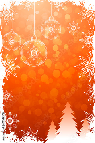 Grungy Christmas Card