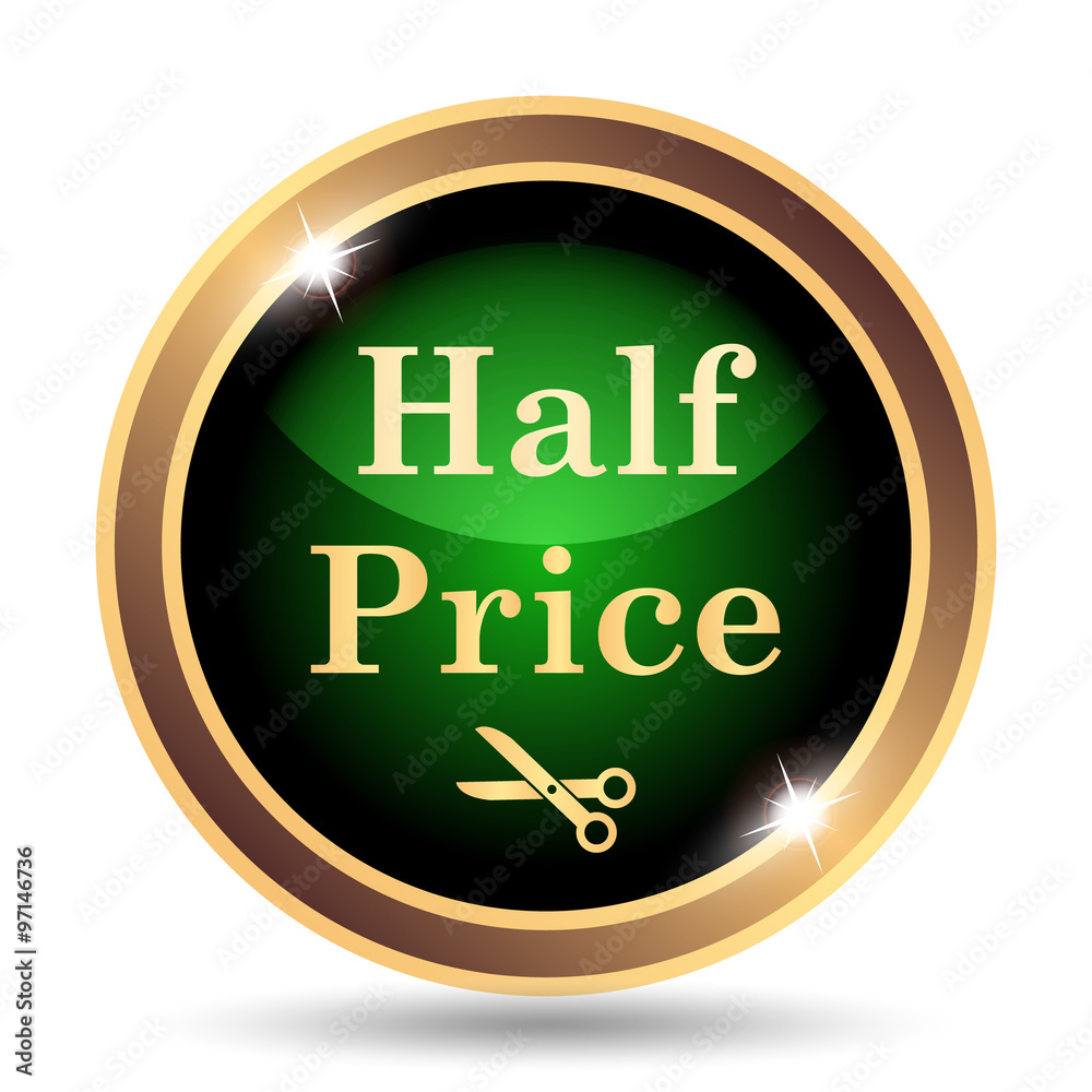 Half price icon