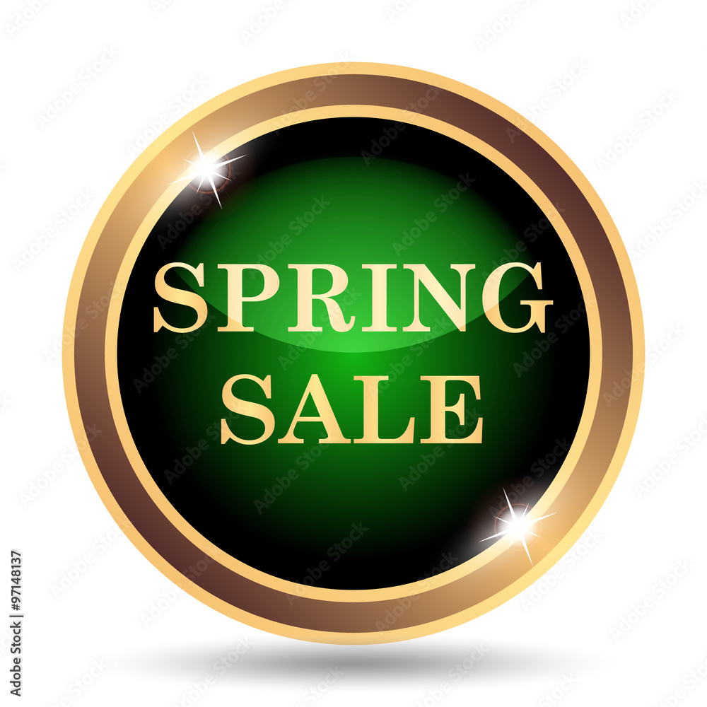 Spring sale icon