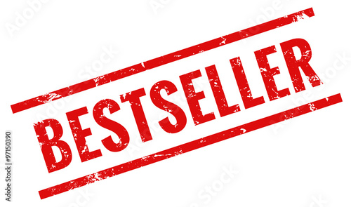 Bestseller Stempel rot grunge