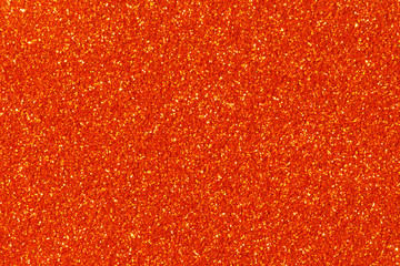 Orange glitter.