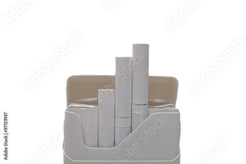 pack of cigarettes isolated