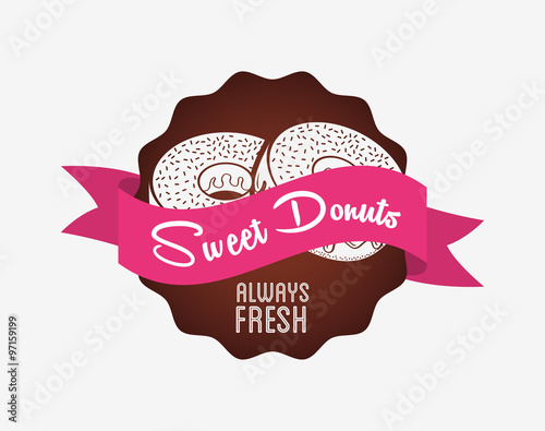 sweet donuts design 