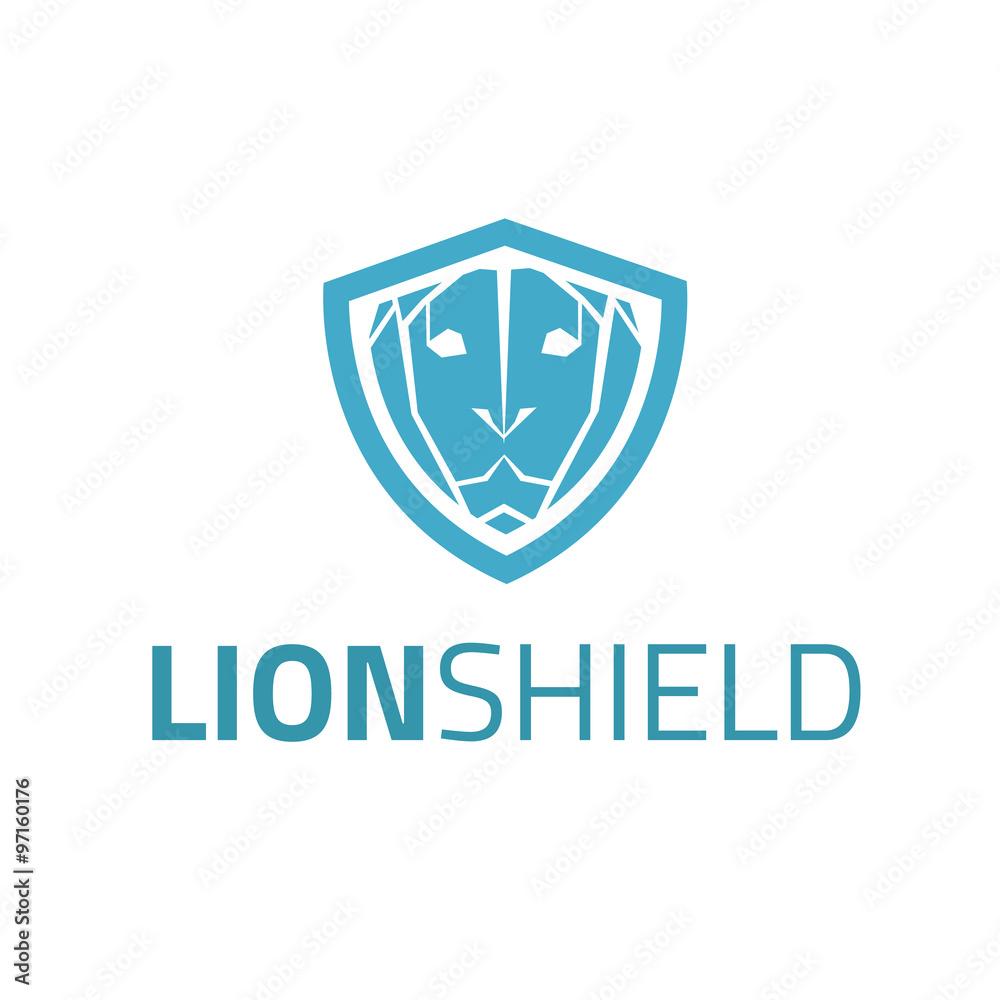 Lion Shield Logo Lion Shield Logo