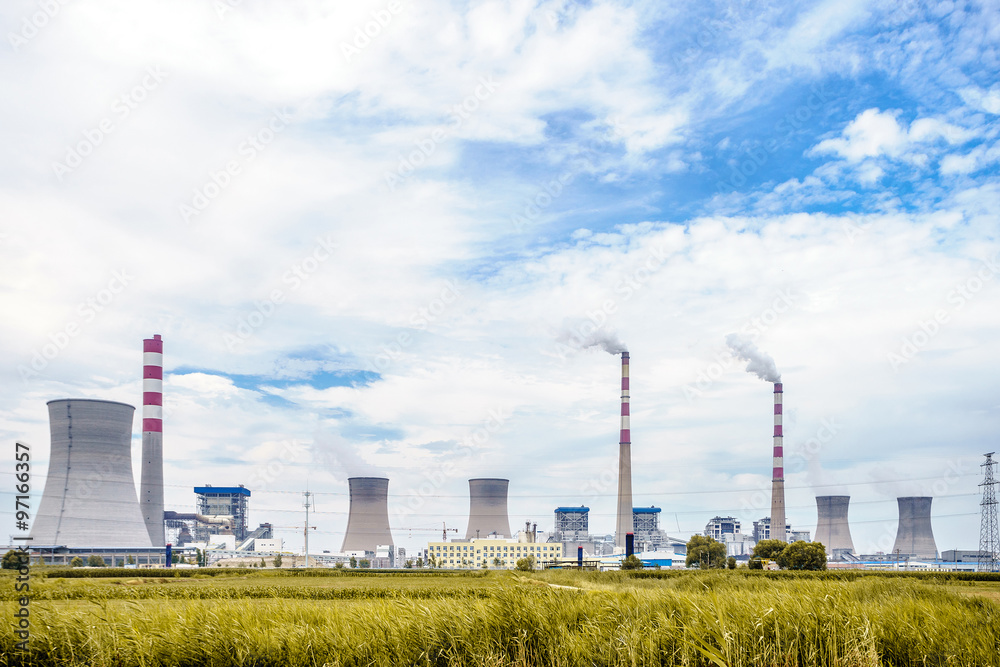 grass,skyline,landscape of power plant grass,skyline,landscape of power plant