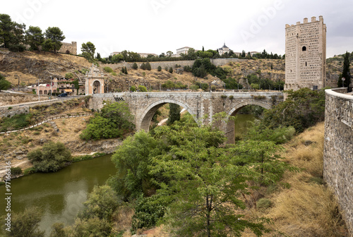 Alcantara Bridge in Toledo