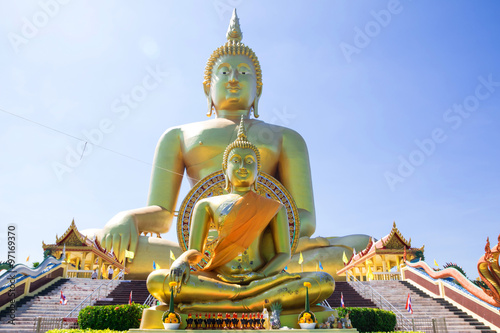 Buddha statue in Thailand temple  