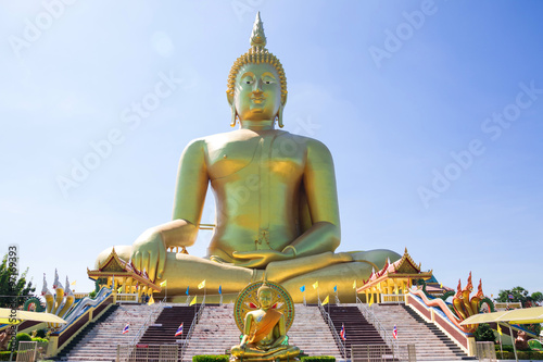 Buddha statue in Thailand temple  