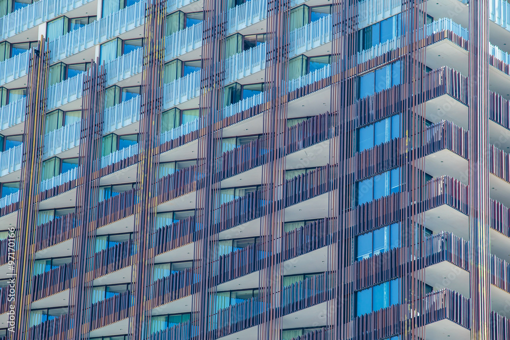 Closeup to some part of condo building in Pattaya Thailand. Closeup to some part of condo building in Pattaya Thailand.